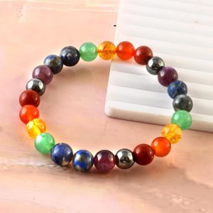 7 Chakra Energy Balancing Bracelet - Image 3
